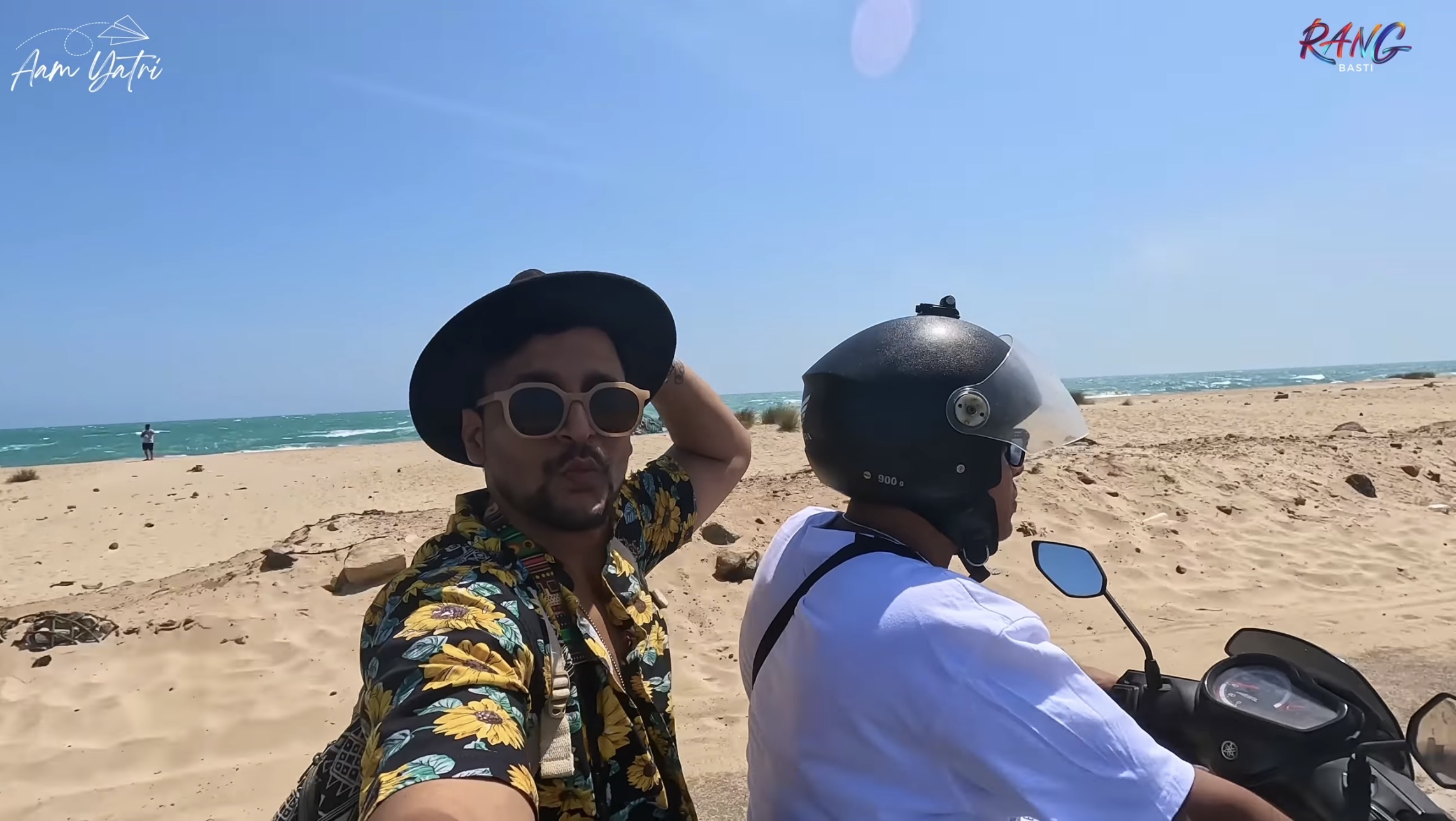 Scooty in Rameshwaram