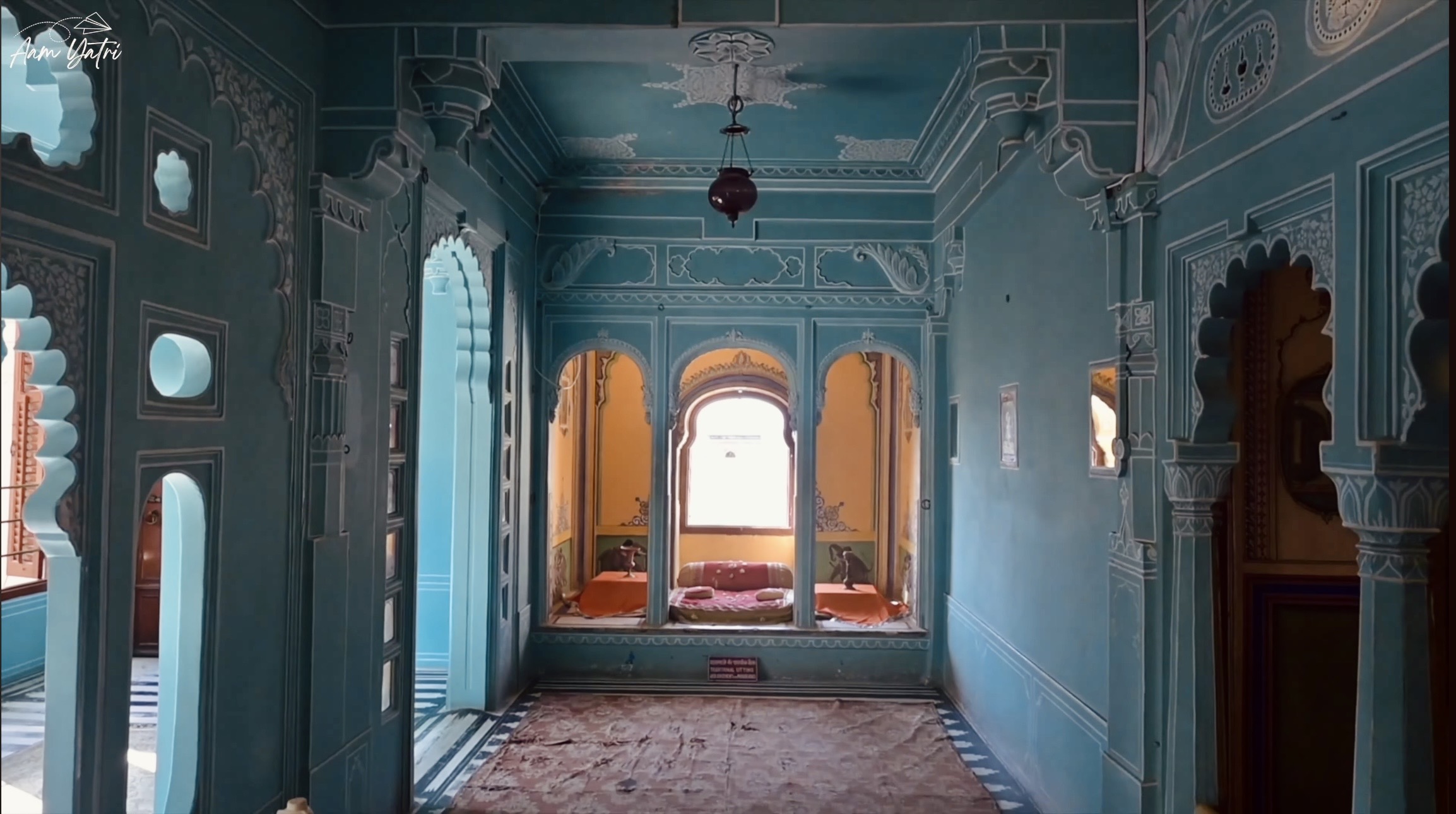 Inside City Palace Udaipur interior